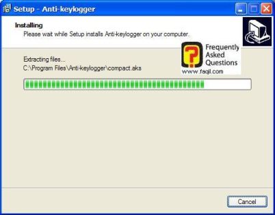ההתחלה החלה של  Anti Keylogger