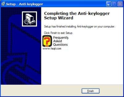 ההקנה הסתיימה של Anti Keylogger