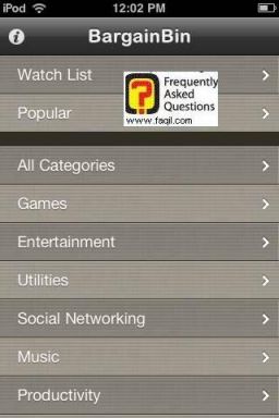 קטגוריה שנרצה, BargainBin