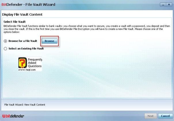 שמירת קבצים מוצגים,BitDefender Internet Security 2010 