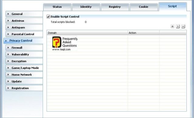 סקריפטים שנחסמו ושלא, BitDefender Internet Security 2010 