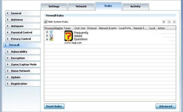 תוכניות מאושרות, BitDefender Internet Security 2010 