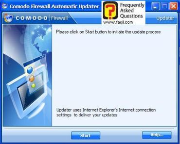 בחרו בהפעלה לעדכון, Comodo   