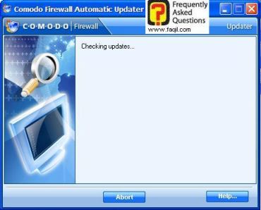 בודק אם יש עדכונים או לא , Comodo   
