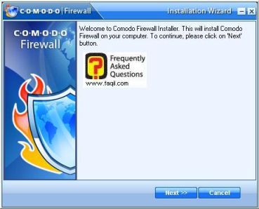 מסך ברוכים הבאים, Comodo   