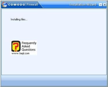 ההתקנה החלה, Comodo   