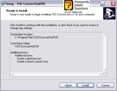 מידע לפני ההתקנה,  convert x to dvd