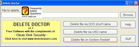 delete file system restart