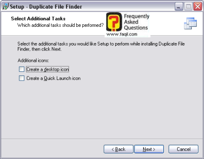 מסך יצירת אייקונים, duplicate file finder  