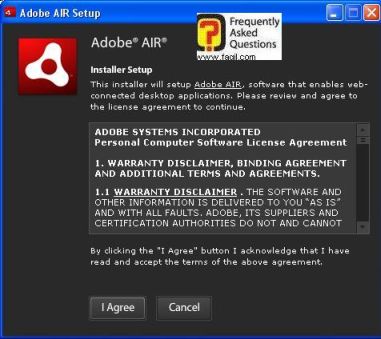 הסכם רישיון adobe air, EA Download 