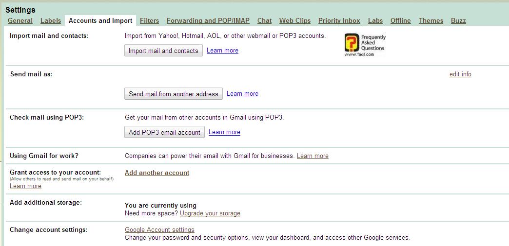 לאפשר חשבונות גמייל נוספים