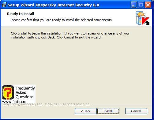 מידע לקראת ההתקנה, Kaspersky Internet Security 6