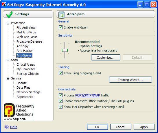 תראו את האיפי  שלכם, Kaspersky Internet Security 6