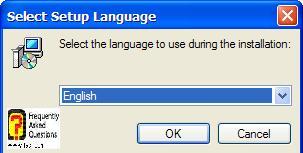 בחירת שפת התקנה, IsoBuster