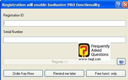 הקשת הסיריאל או הזכר מאוחר יותר, IsoBuster