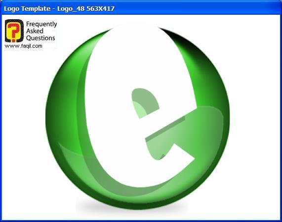 התבנית לוגו,ב The Logo Creator Version 5 