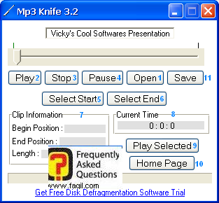 תוכנה MP3Knife 