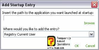 מבקש מאיתנו לרשום את הנתיב המלא של התוכנית,ncleaner