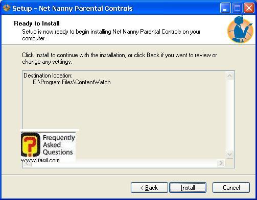 קרא לפני התקנה, תוכנת Net Nanny   