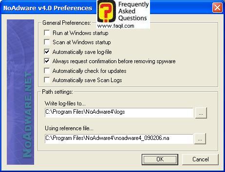 הגדרות עדכון תוכנה,NoAdware 4.0 