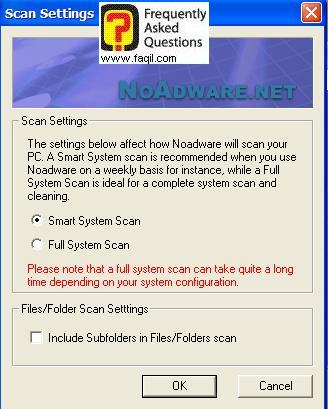 השאירו סריקה חכמה,NoAdware 4.0 