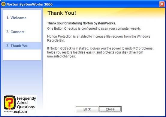 אם אתה מעוניין לניסיון , Norton SystemWorks 2006  