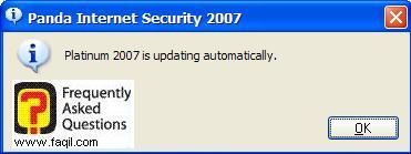 עדכון תוכנה,Panda Internet Security 2007