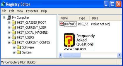 HKEY_CURRENT_CONFIG,רגיסטרי