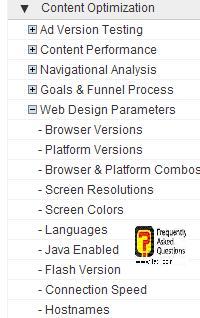 נבחר ב-Web Design Parameters, גוגל אנליסט