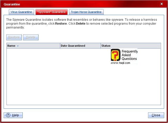רשימת הסגר ספיוור,Trend Micro Internet Security 2010