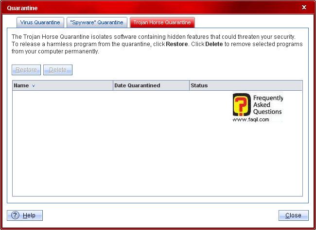 רשימת הסגר טרויאנים,Trend Micro Internet Security 2010