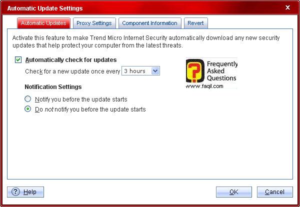 כל כמן זמן יתעדכן,Trend Micro Internet Security 2010