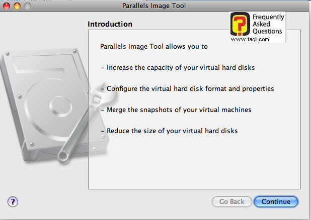 הקדמה לכלי הגדלת נפת הדיסק הוירטואלי, בתוכנת פרללס