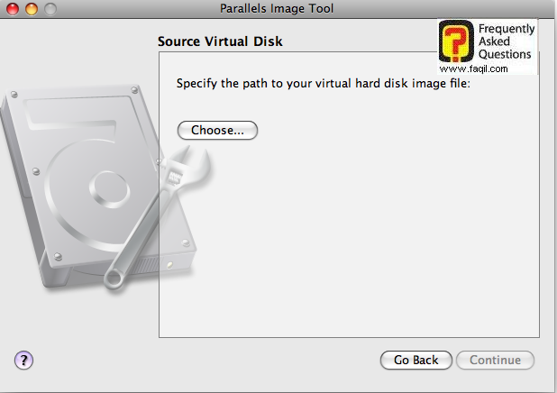 בחירת כונן, בתוכנת פרללס