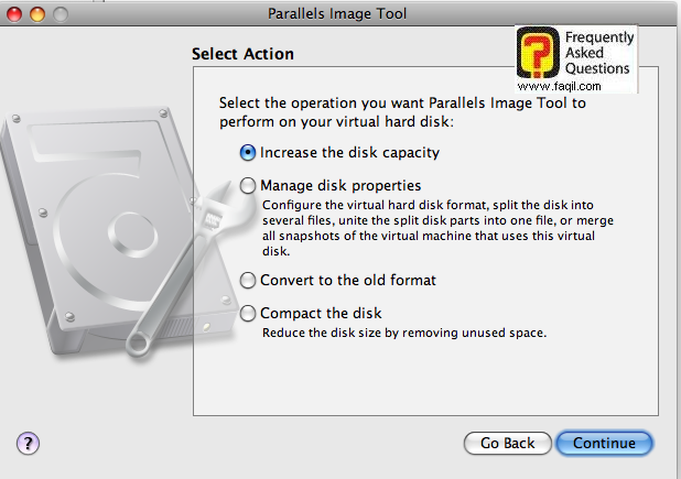 בחירת אפשרות רצויה, בתוכנת פרללס