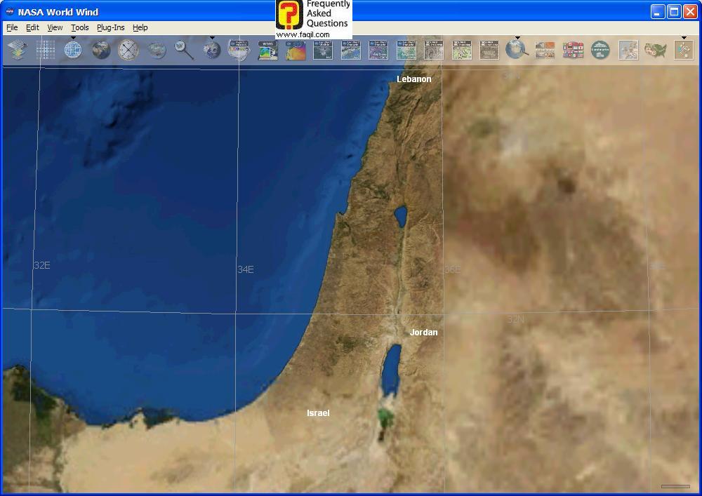 הגענו לישראל,NASA World Wind 