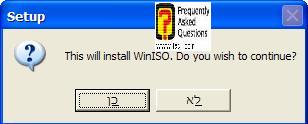 האם אתם מעוניינים בהתקנה ,תוכנת WinISO 